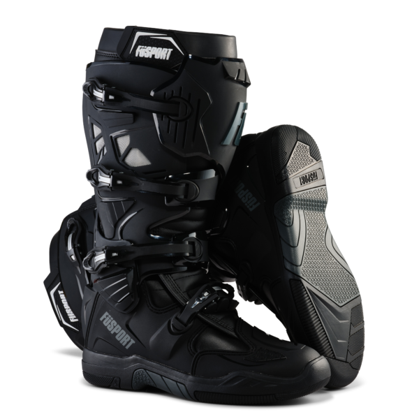 FüSport XP2 motocross boots – stealth black