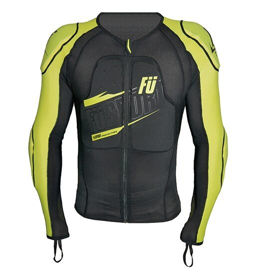 FU Sport Shot Core Body Armour front view lightweight CE protection for enduro and MX riding