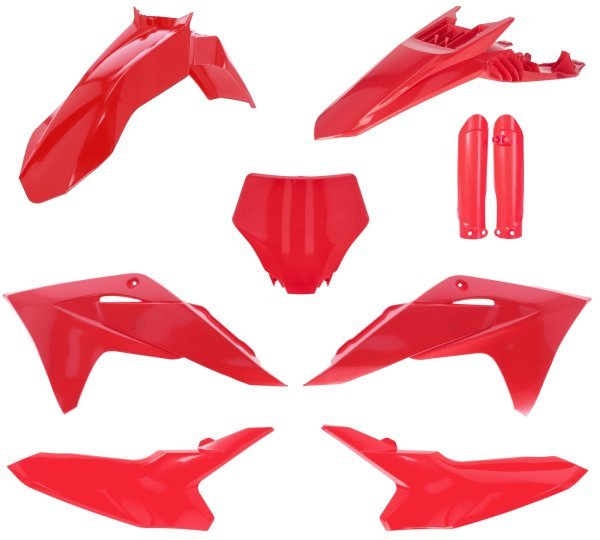 Acerbis red plastic kit for GasGas MC65 2024-2025