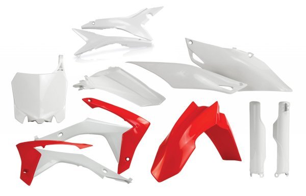 Acerbis original plastic kit for Honda CRF250R 2014-2017 and CRF450R 2013-2016