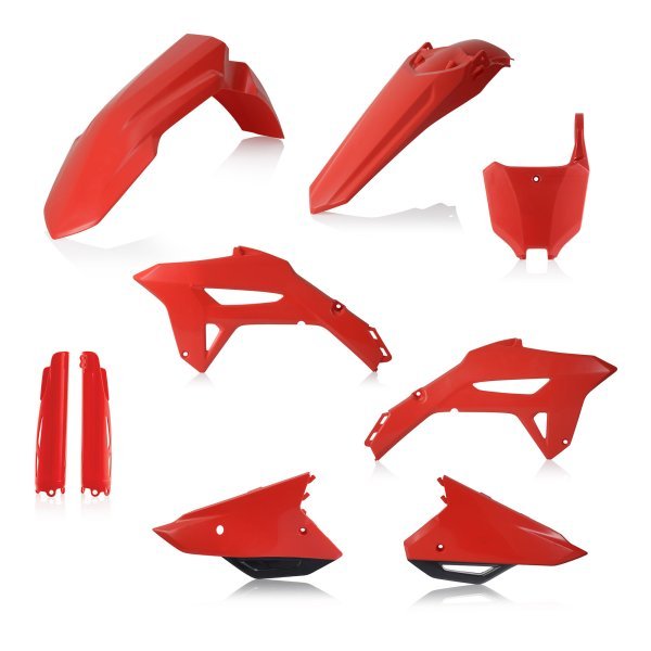 Acerbis red plastic kit for Honda CRF250R 2022-2024 and CRF450R 2021-2024