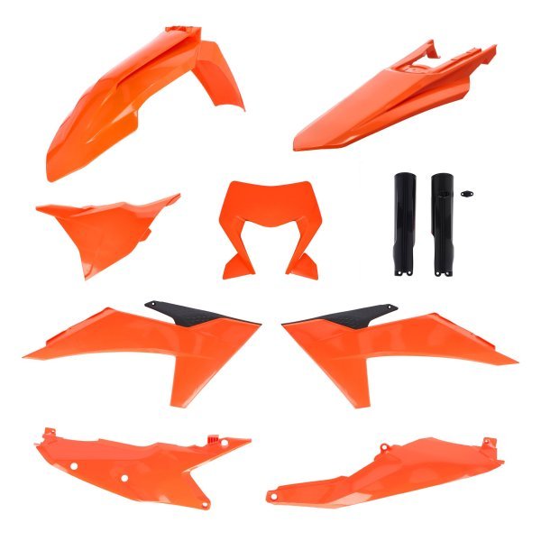 Acerbis original 2025 plastic kit for KTM EXC and EXC-F 2024 and 2025 models