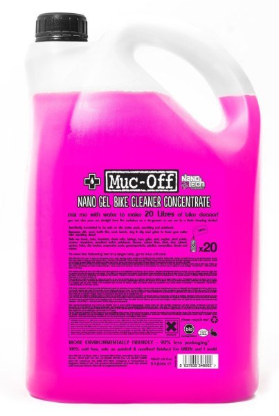 Muc-Off motorcycle cleaner concentrate 5 litre container