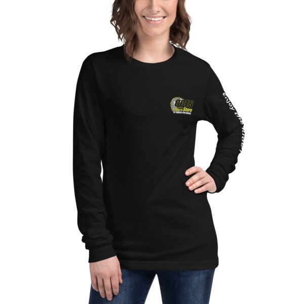 CCES Unisex Long Sleeve Tee Black - Enjoy the Ride !