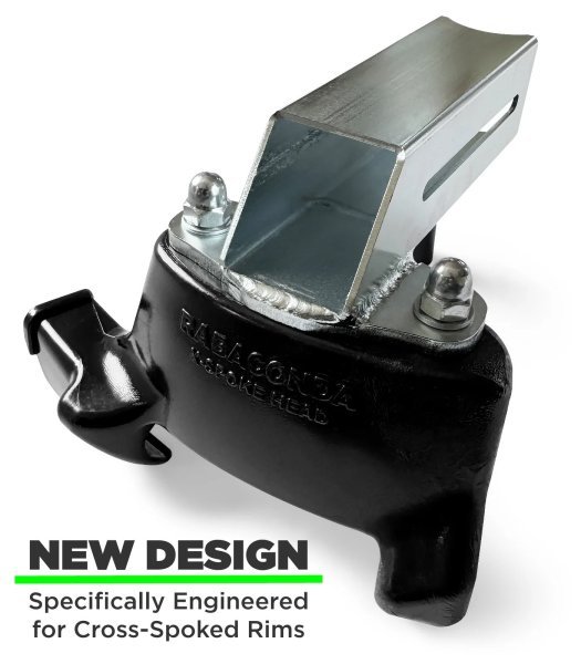 Rabaconda new cross spoked duck head kit front angled view